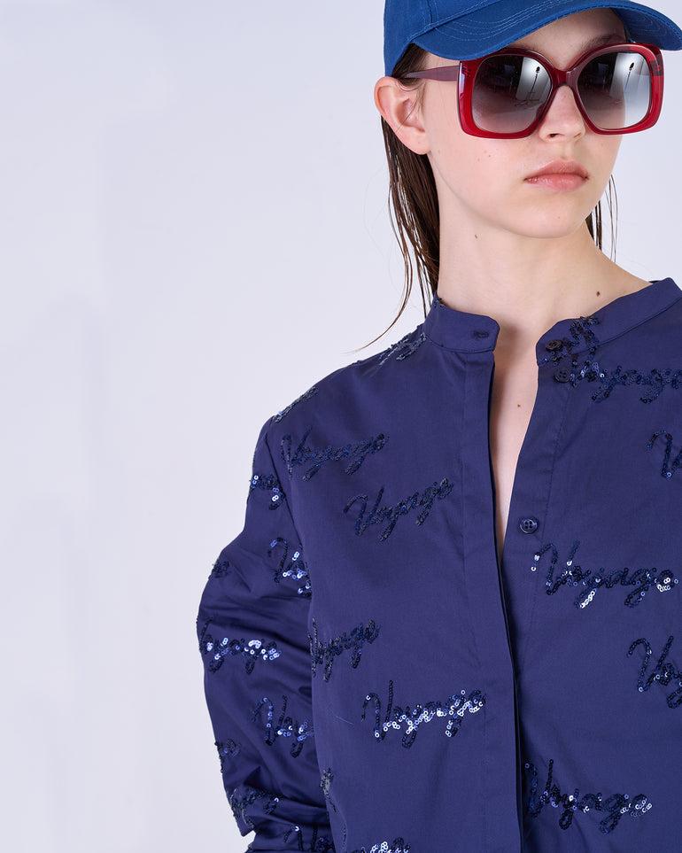 Silvian Heach Camicia con paillettes Sconto