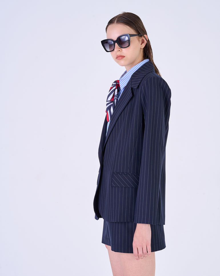 Silvian Heach Blazer monopetto gessato Saldi