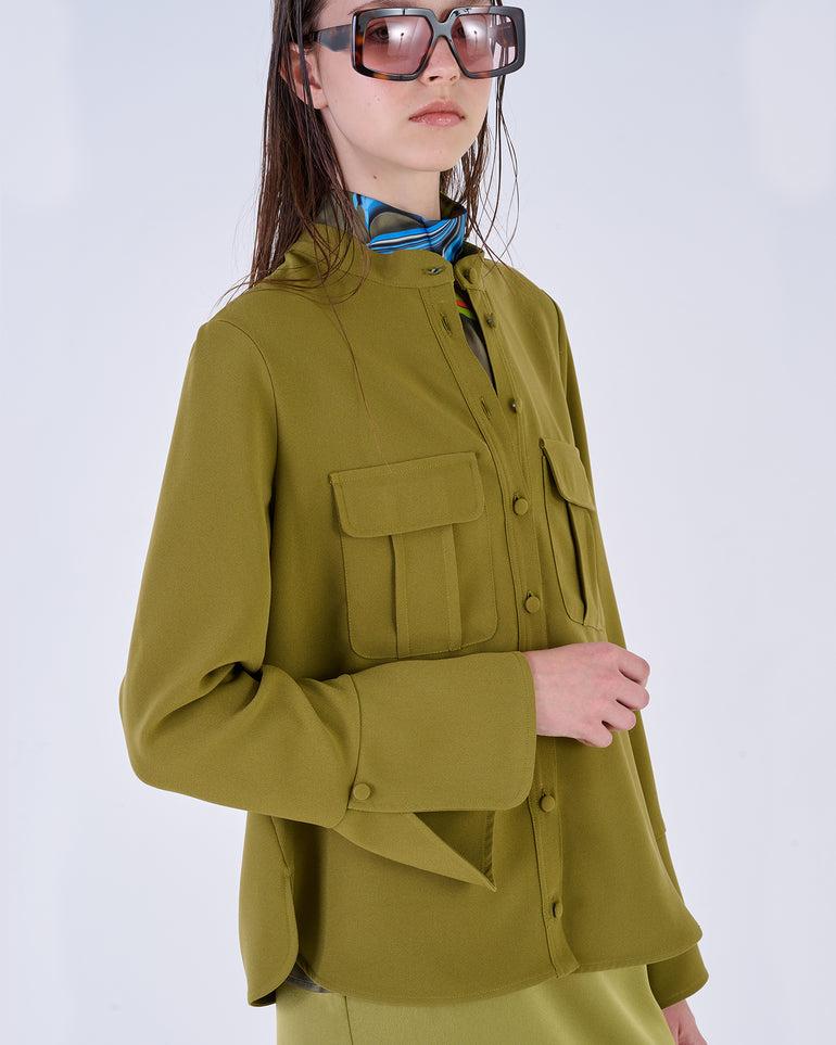Silvian Heach Camicia con polsini svasati Prezzo di fabbrica
