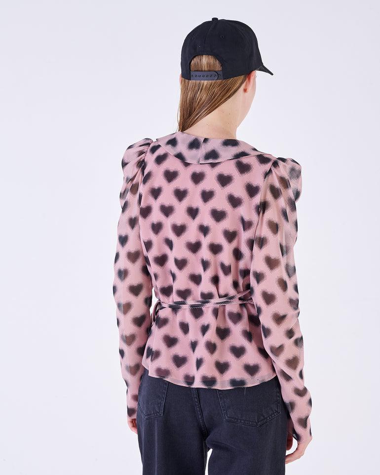 Silvian Heach Blusa con cuori Cyber Monday