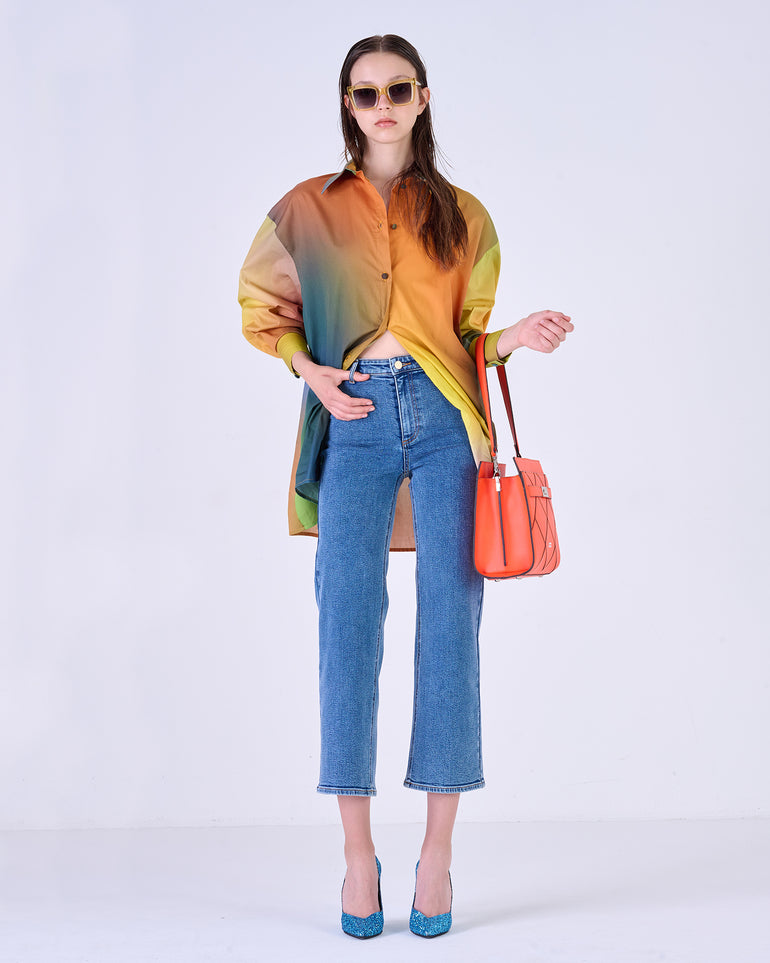 Silvian Heach Jeans cropped Offerta Giorno del Papà