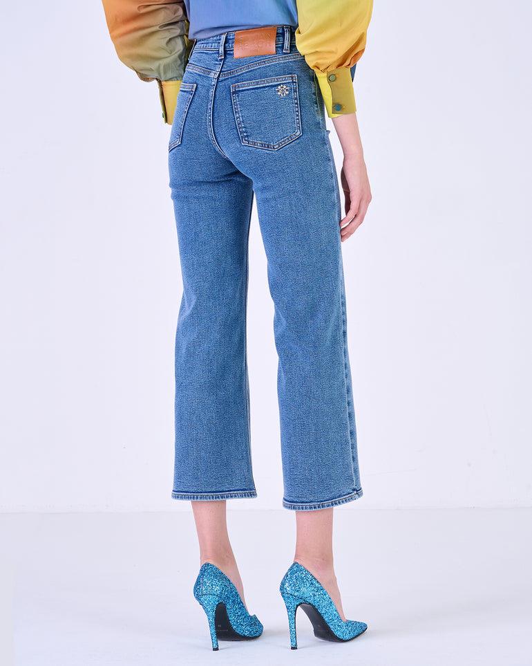 Silvian Heach Jeans cropped Offerta Giorno del Papà