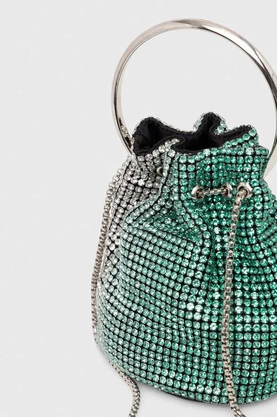 Silvian Heach Mini borsa a secchiello in strass Offerta San Valentino