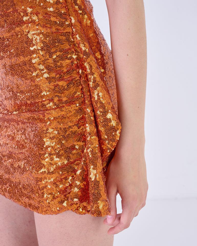 Silvian Heach Abito monospalla con paillettes Offerta Anniversario