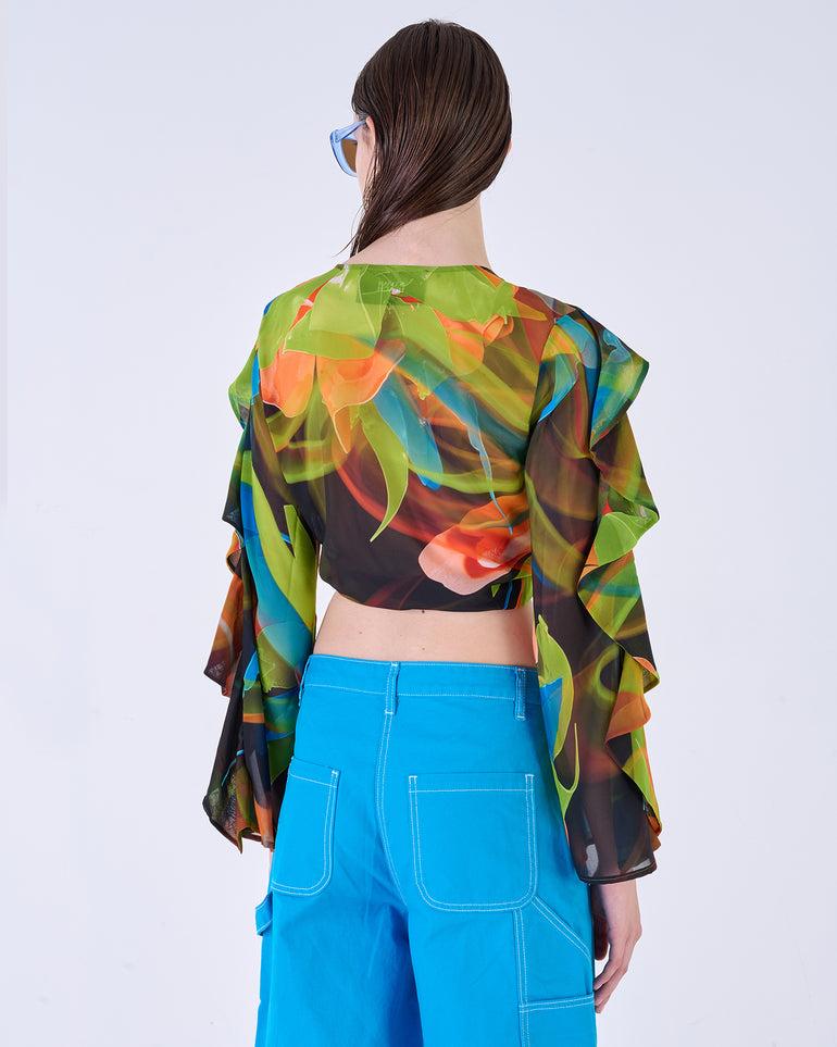 Silvian Heach Blusa floreale Ritorno libero