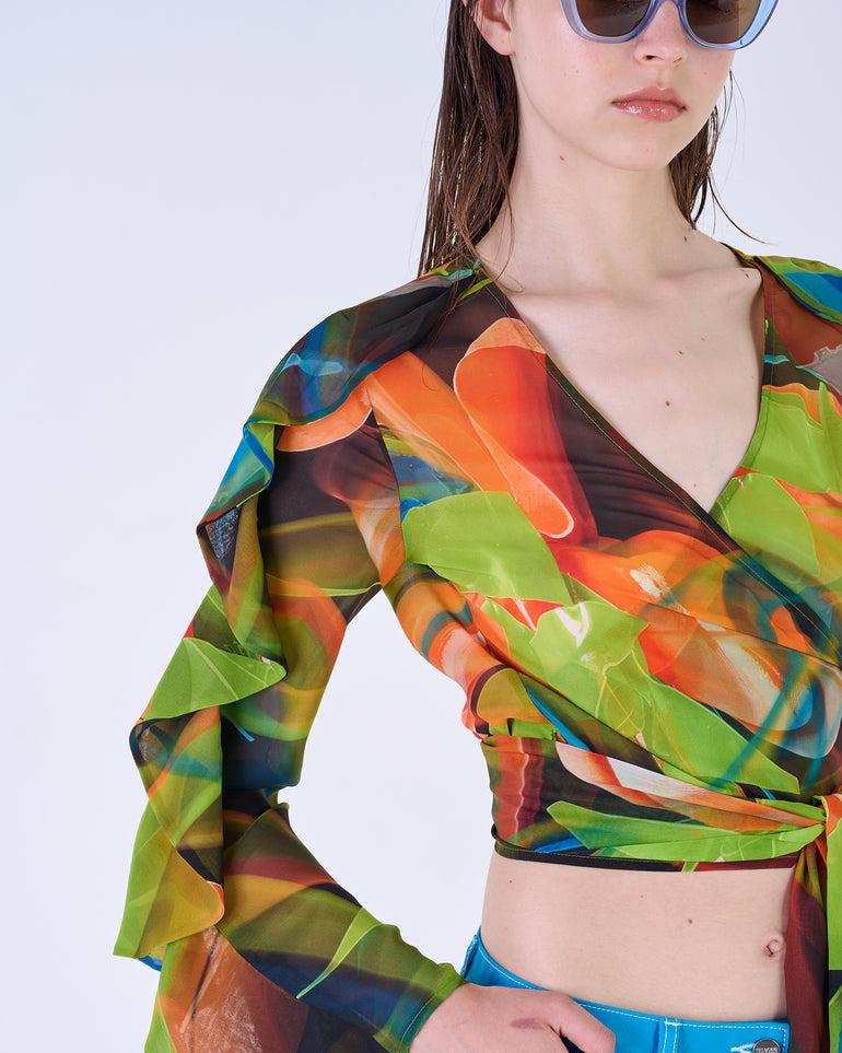 Silvian Heach Blusa floreale Ritorno libero