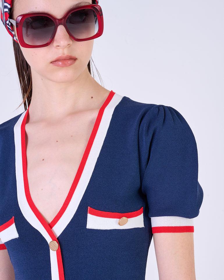 Silvian Heach Abito in maglia 50% di sconto con spedizione gratuita
