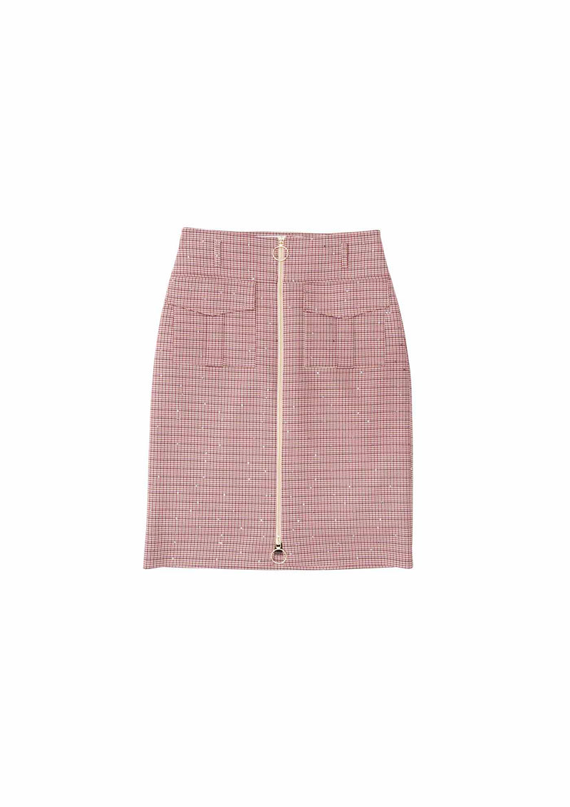 Shirtaporter Gonna midi con zip Offerta