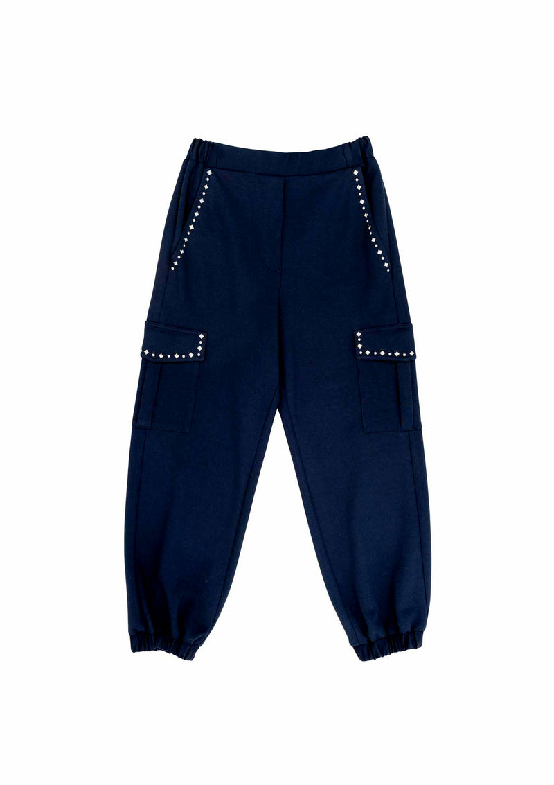 Shirtaporter PANTALONE CARGO CON STUDS Moda