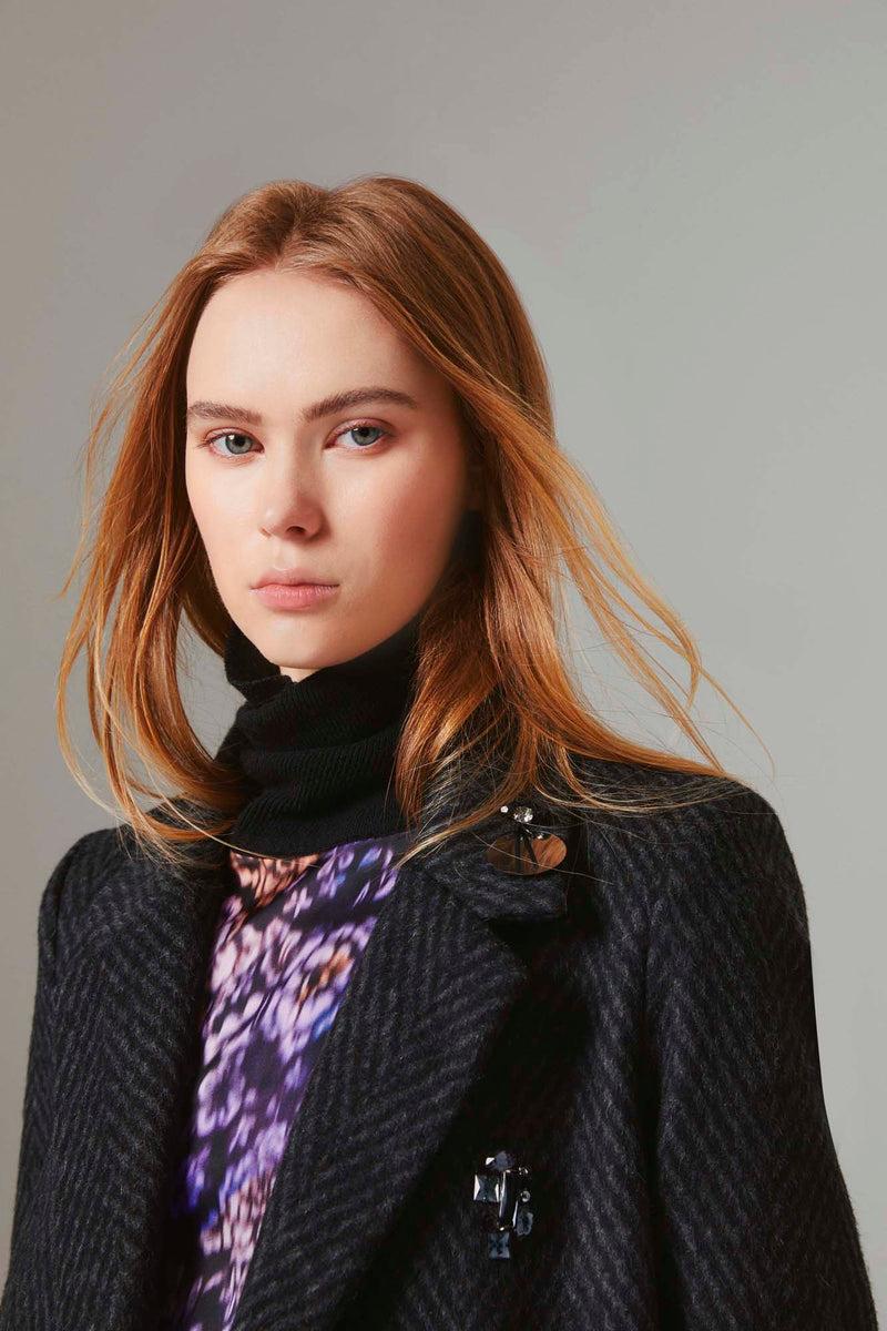 Shirtaporter CAPPOTTO MONOPT CON RICAMI 2025