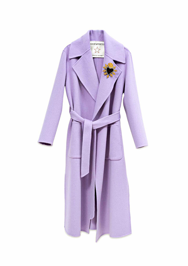 Shirtaporter CAPPOTTO VESTAGLIA C/SPILLA Qualità