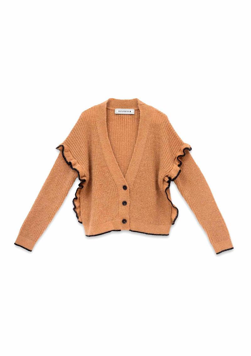 Shirtaporter CARDIGAN RUCHES Promozione Limitata