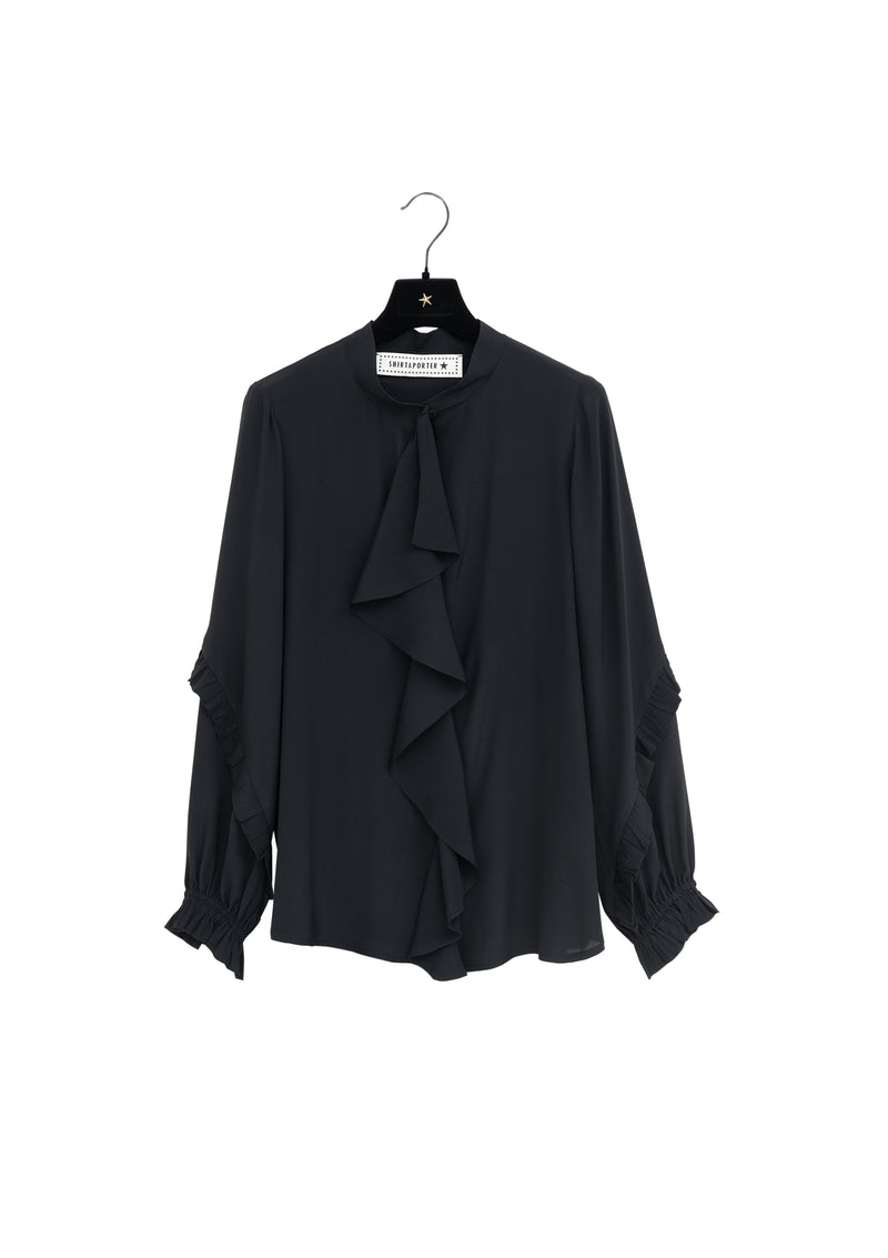 Shirtaporter Camicia con volant Sottocosto