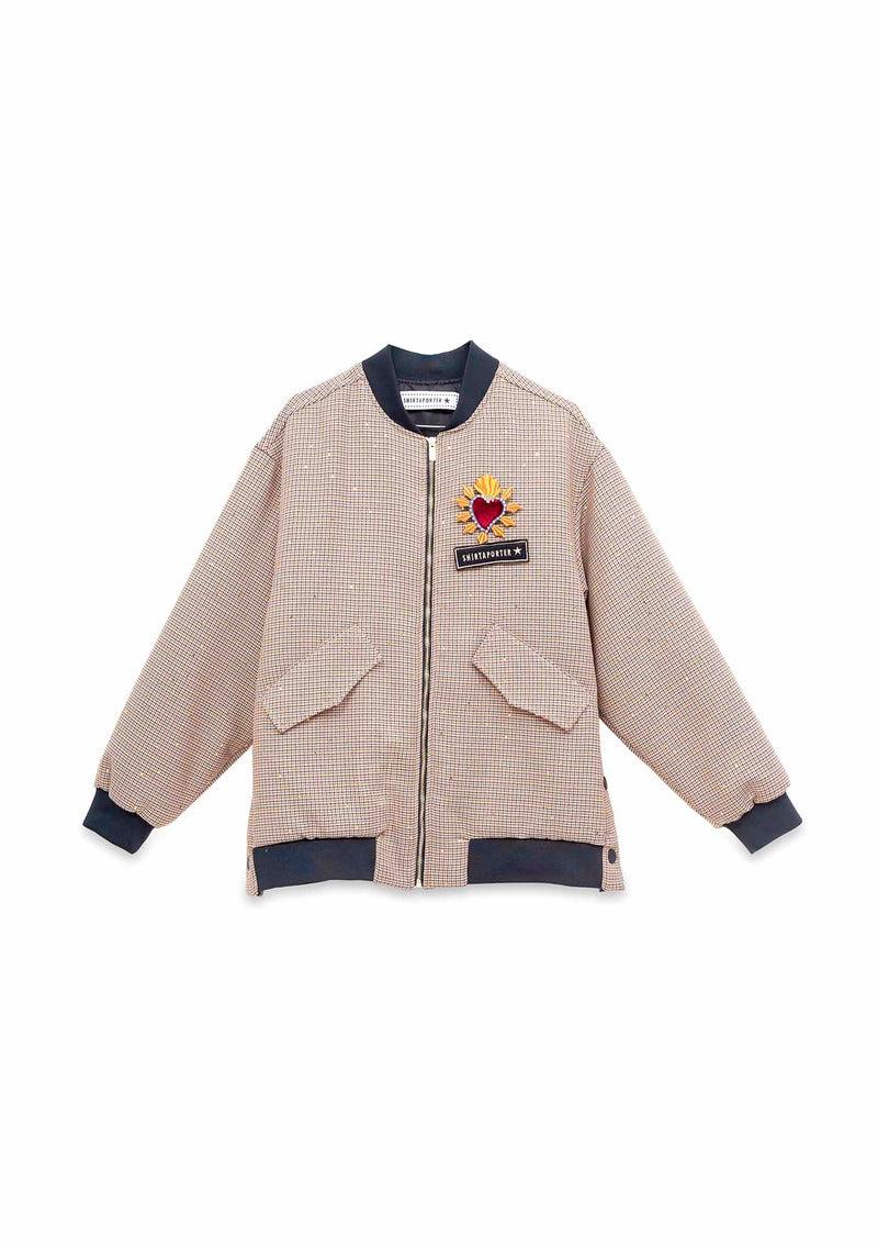 Shirtaporter BOMBER OVER CON SPILLE Sconto