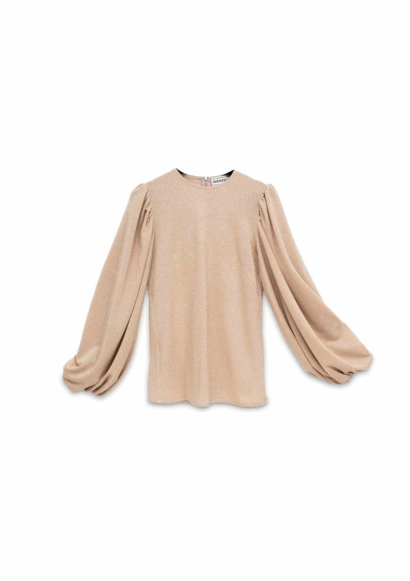Shirtaporter Maglia con Maniche Balloon Online