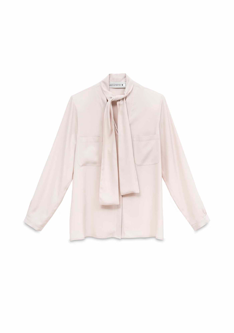 Shirtaporter CAMICIA CON FIOCCO E TASCHE Offerte