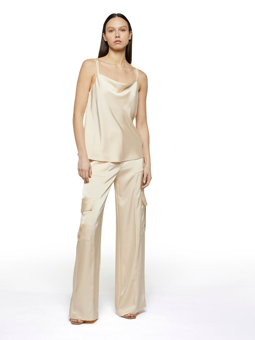Space Simona Corsellini Top in raso heavy Saldi