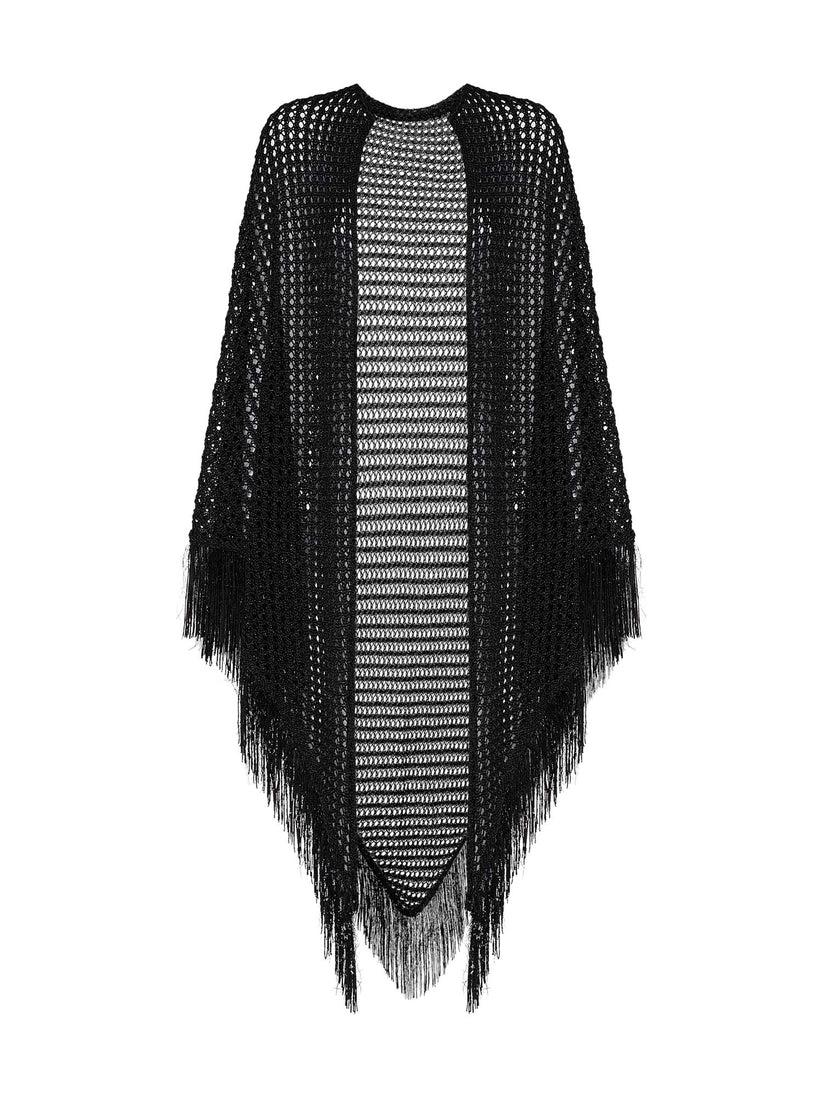 Space Simona Corsellini Scialle in crochet lurex Affare Del Giorno
