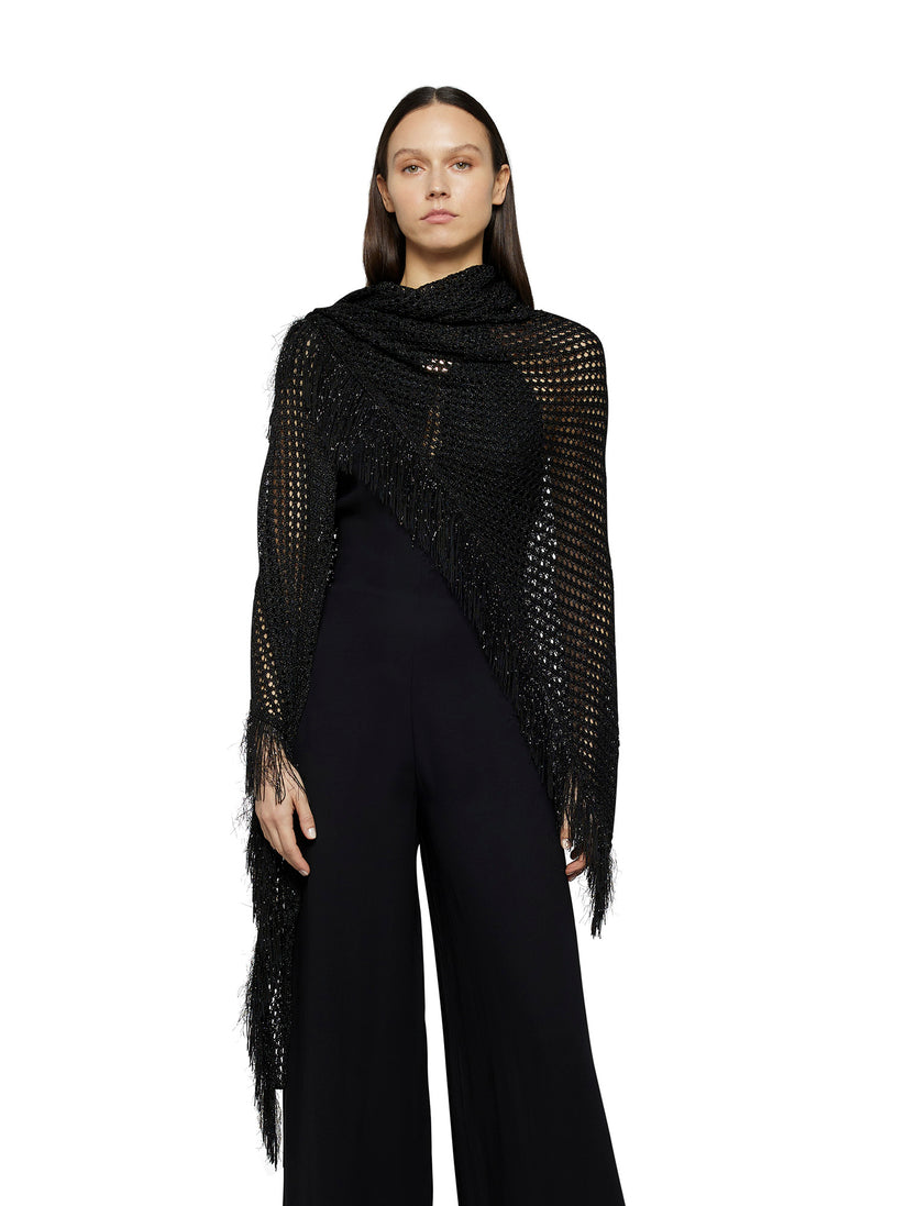 Space Simona Corsellini Scialle in crochet lurex Affare Del Giorno