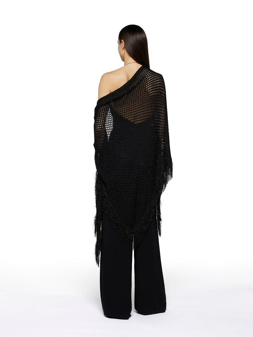 Space Simona Corsellini Scialle in crochet lurex Affare Del Giorno
