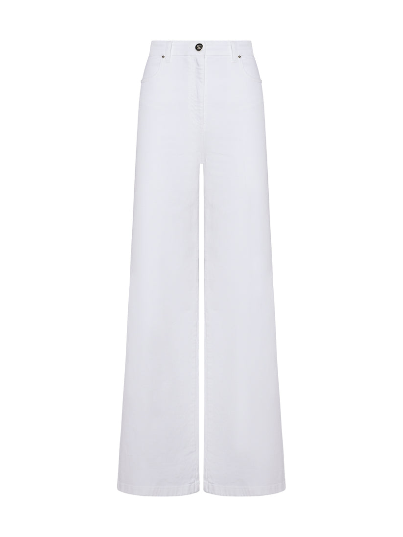 Space Simona Corsellini Denim largo basico Sconto