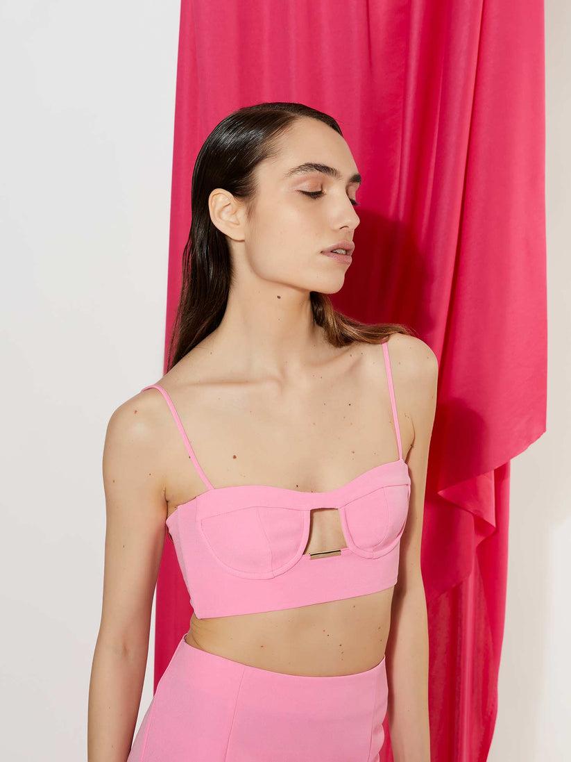 Space Simona Corsellini Top bra in poly cady Hotsell
