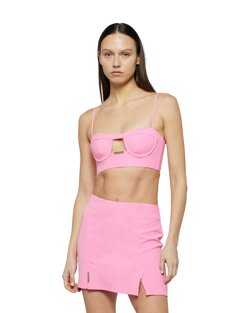 Space Simona Corsellini Top bra in poly cady Hotsell
