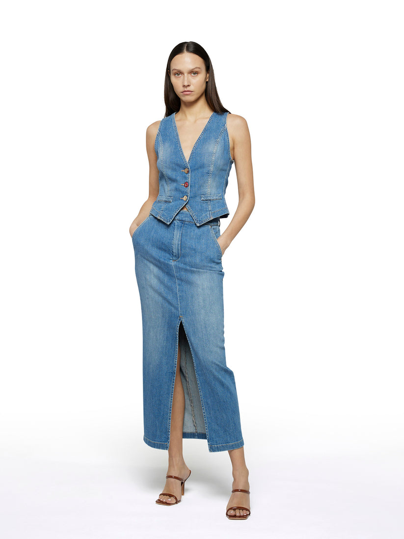 Space Simona Corsellini Gilet ultrafitted in tela comfort meccanico Moda