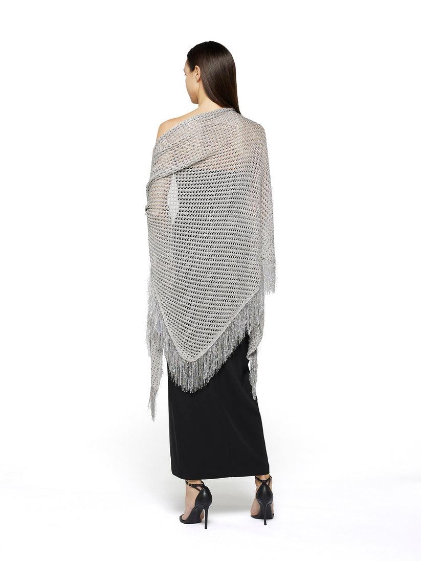 Space Simona Corsellini Scialle in crochet lurex 2025
