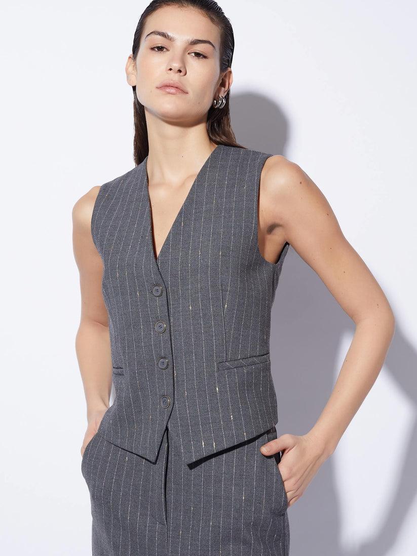 Space Simona Corsellini Gilet gessato Pezzi Unici