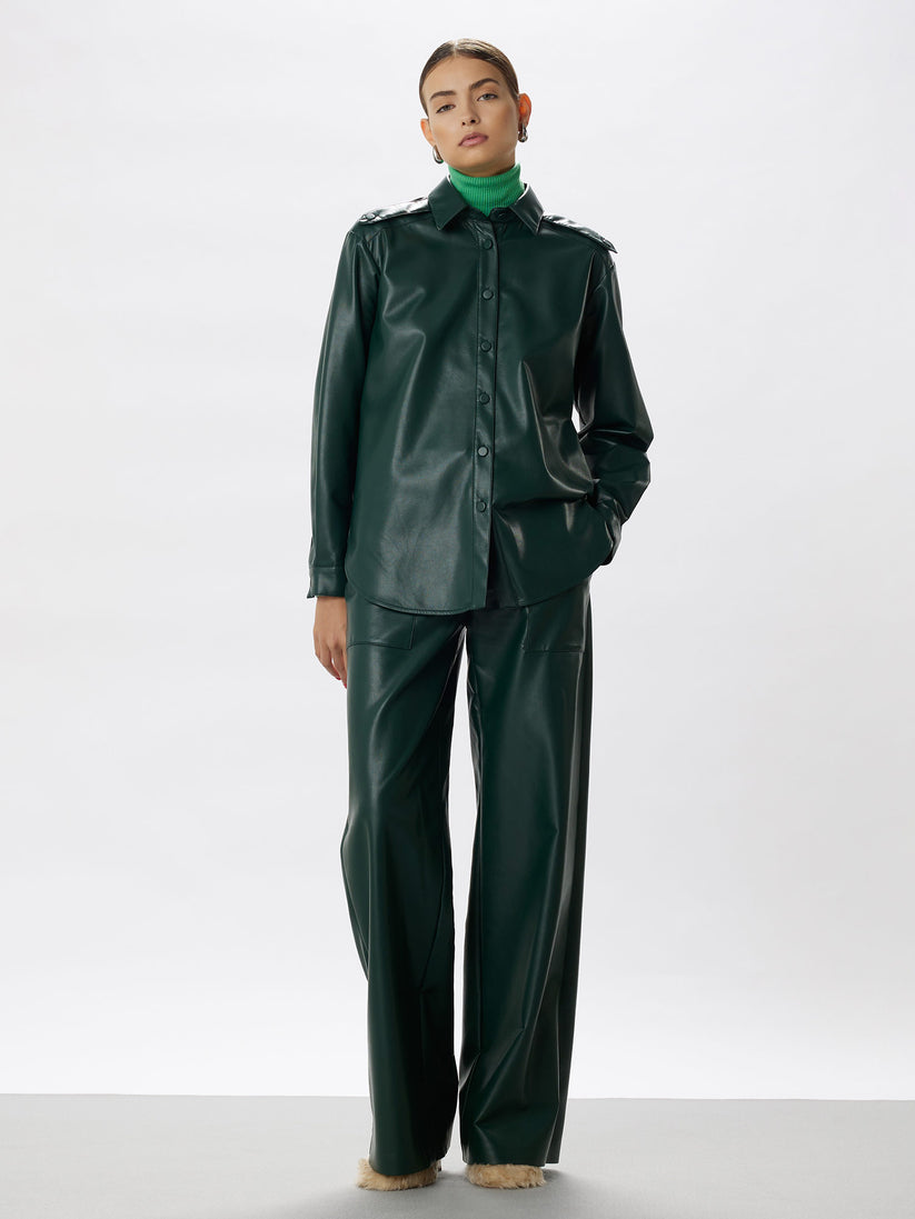 Space Simona Corsellini Camicia in vegan leather Convenienza