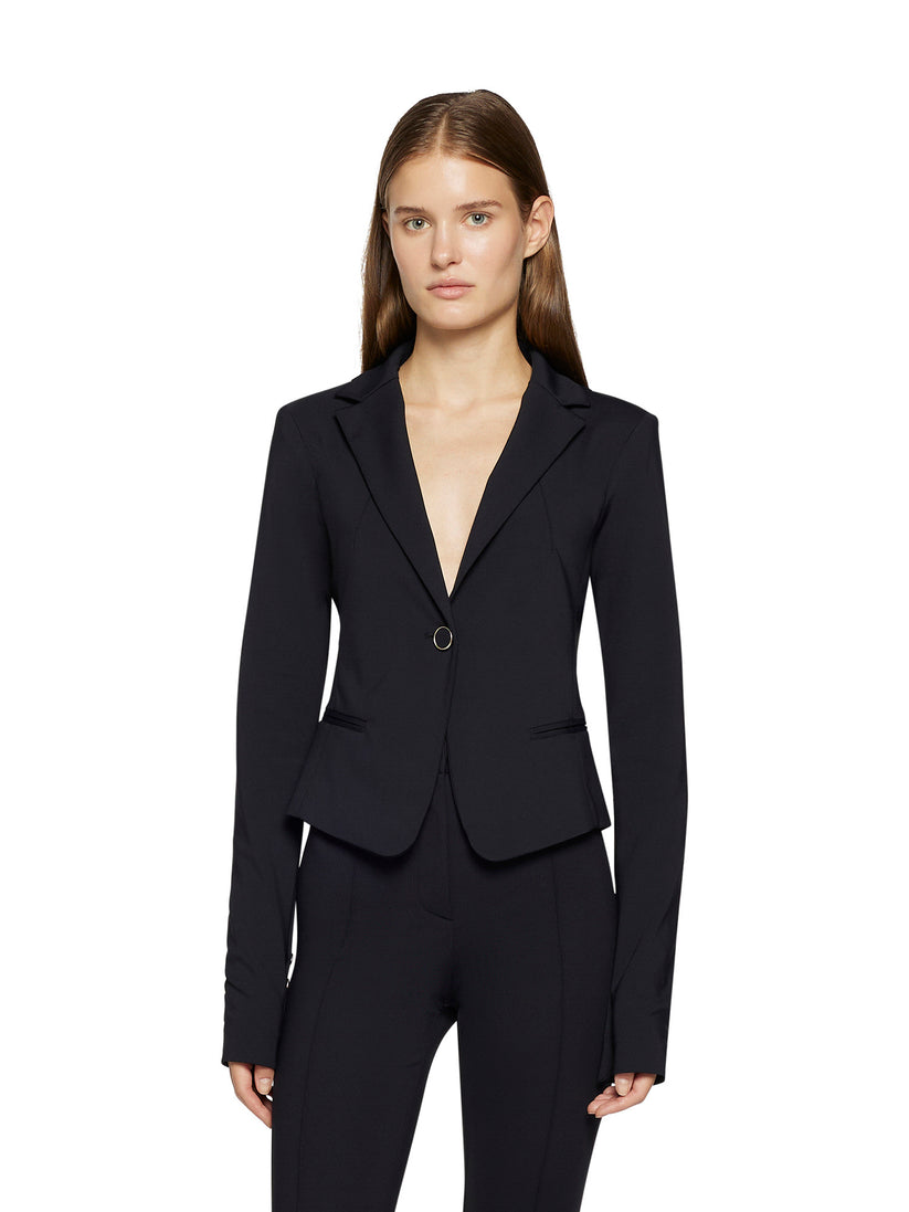 Space Simona Corsellini Giacca ultrafitted con riprese Economico
