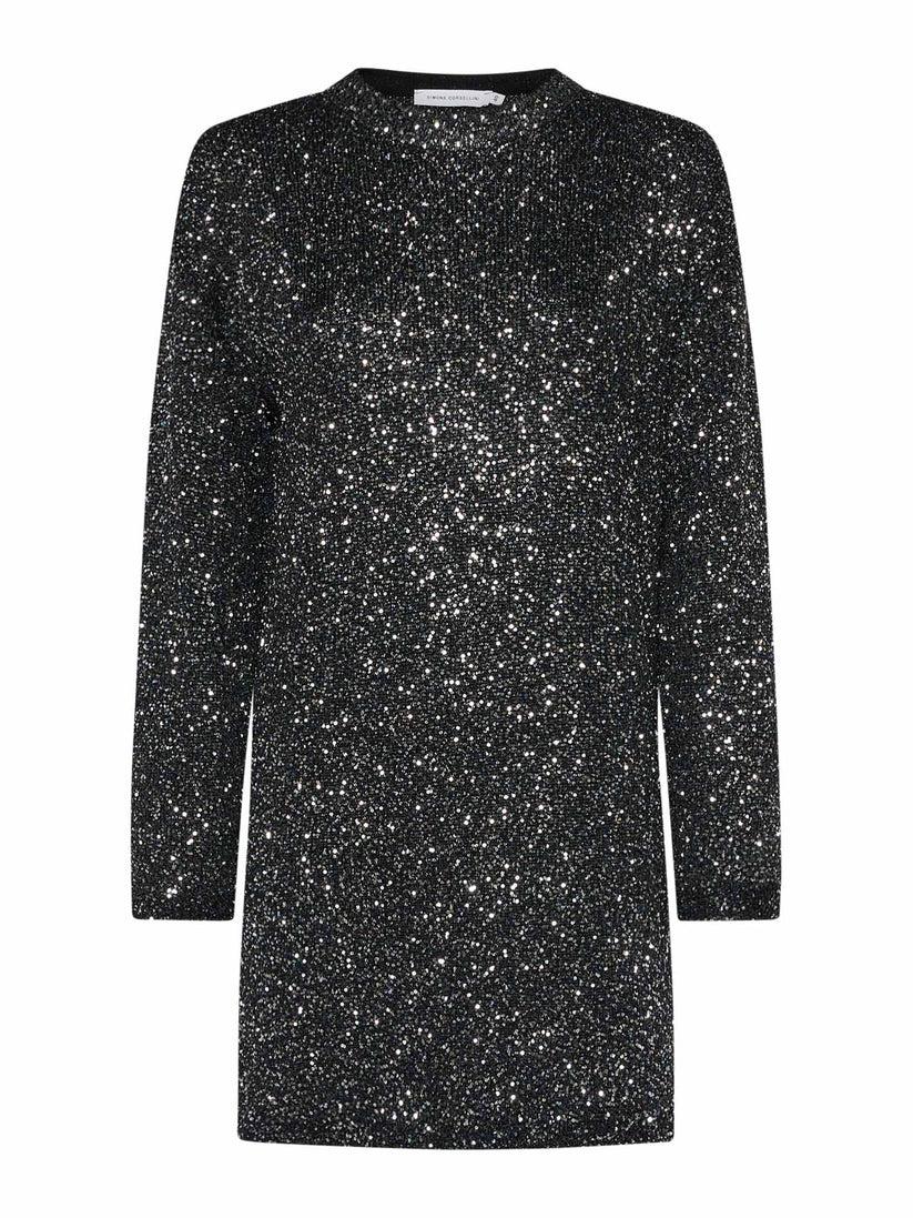 Space Simona Corsellini Abito in paillettes con over dietro Italia
