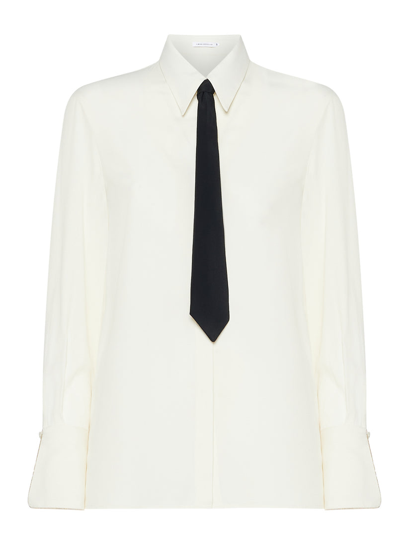 Space Simona Corsellini Camicia con cravatta Shopping Online