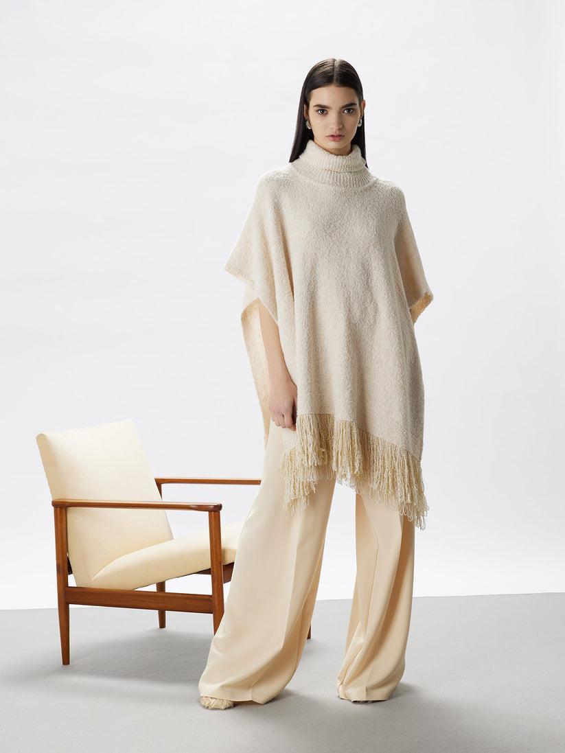 Space Simona Corsellini Pantalone largo con fibbia oro Sottocosto