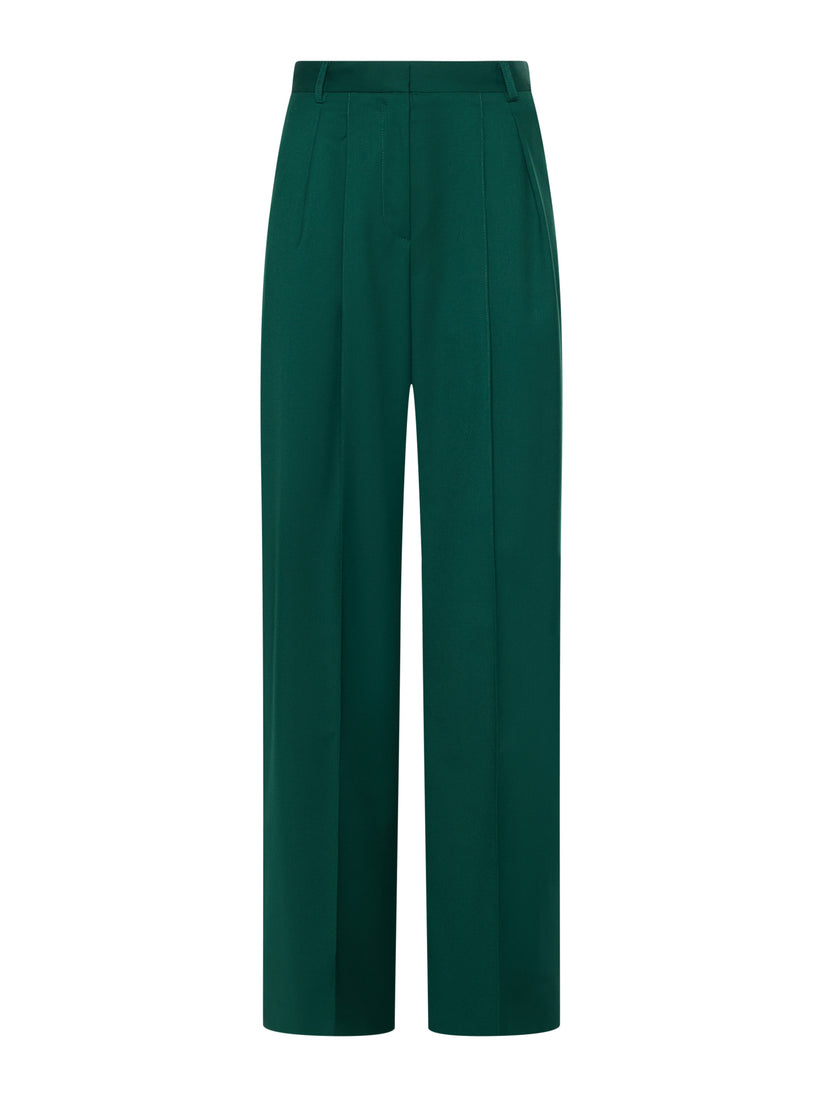 Space Simona Corsellini Pantalone largo con doppie pinces frontali Convenienza