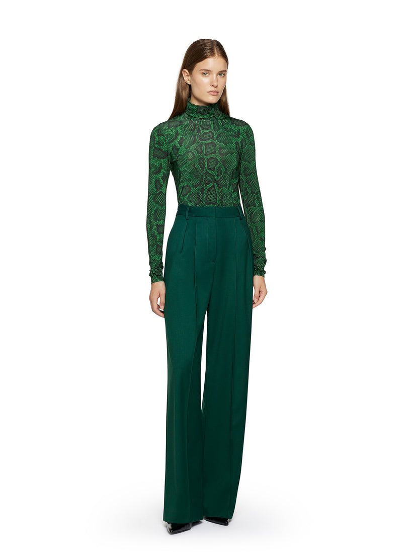 Space Simona Corsellini Pantalone largo con doppie pinces frontali Convenienza
