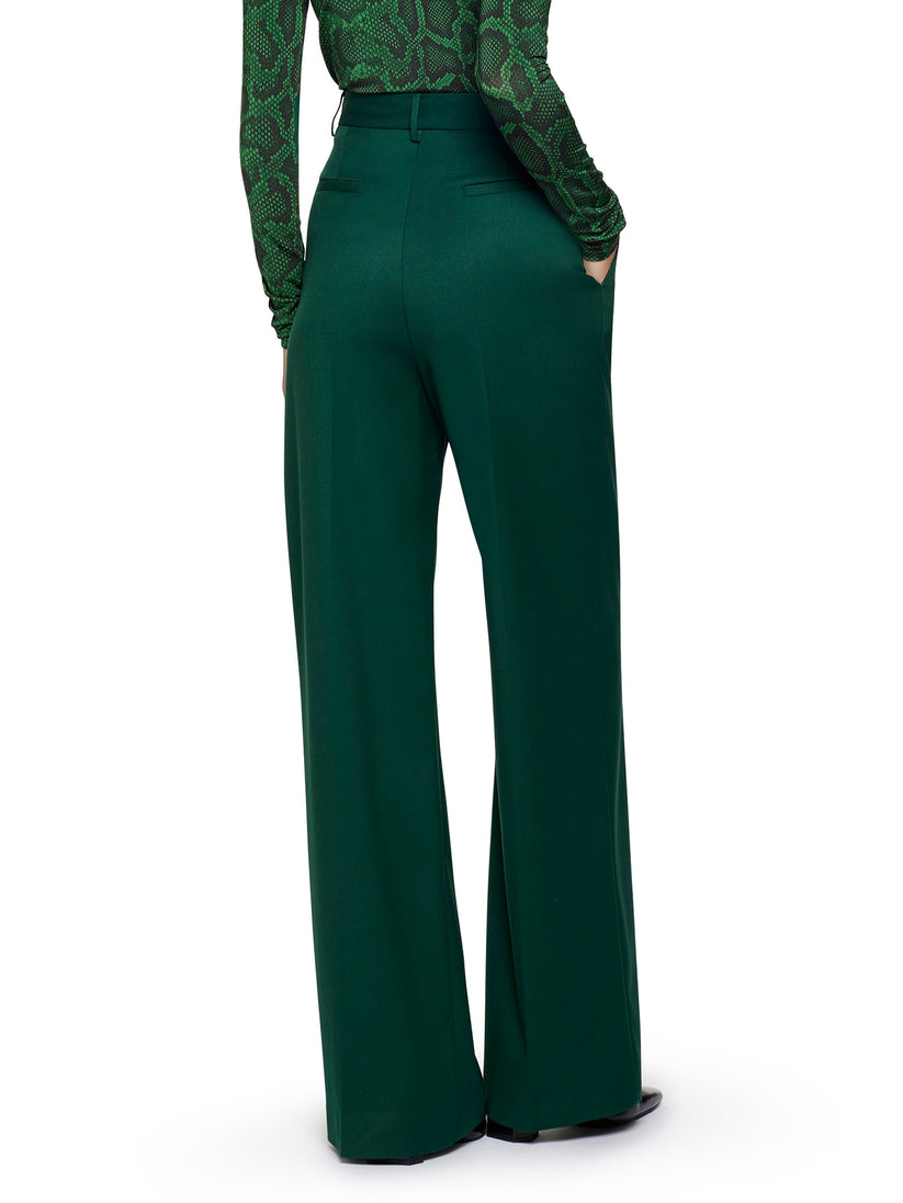 Space Simona Corsellini Pantalone largo con doppie pinces frontali Convenienza