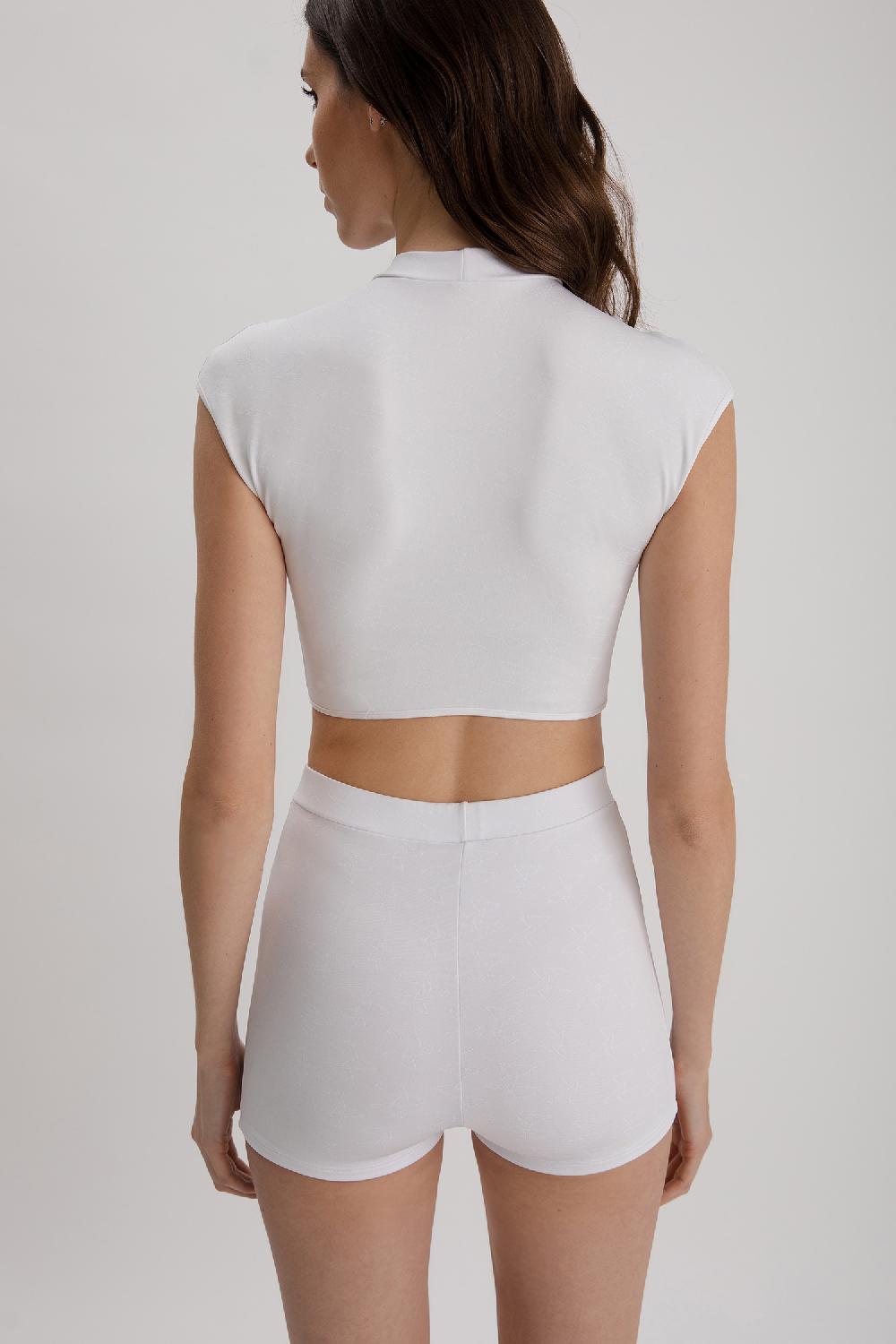 Suahru Naxos Jacquard CropTop Negozio