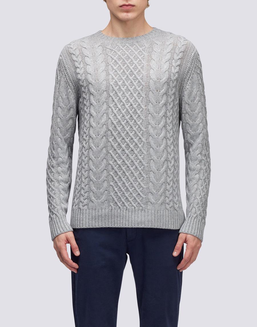 Sundek maglione a girocollo misto cashmere M354KIWS100-02900 Offerta