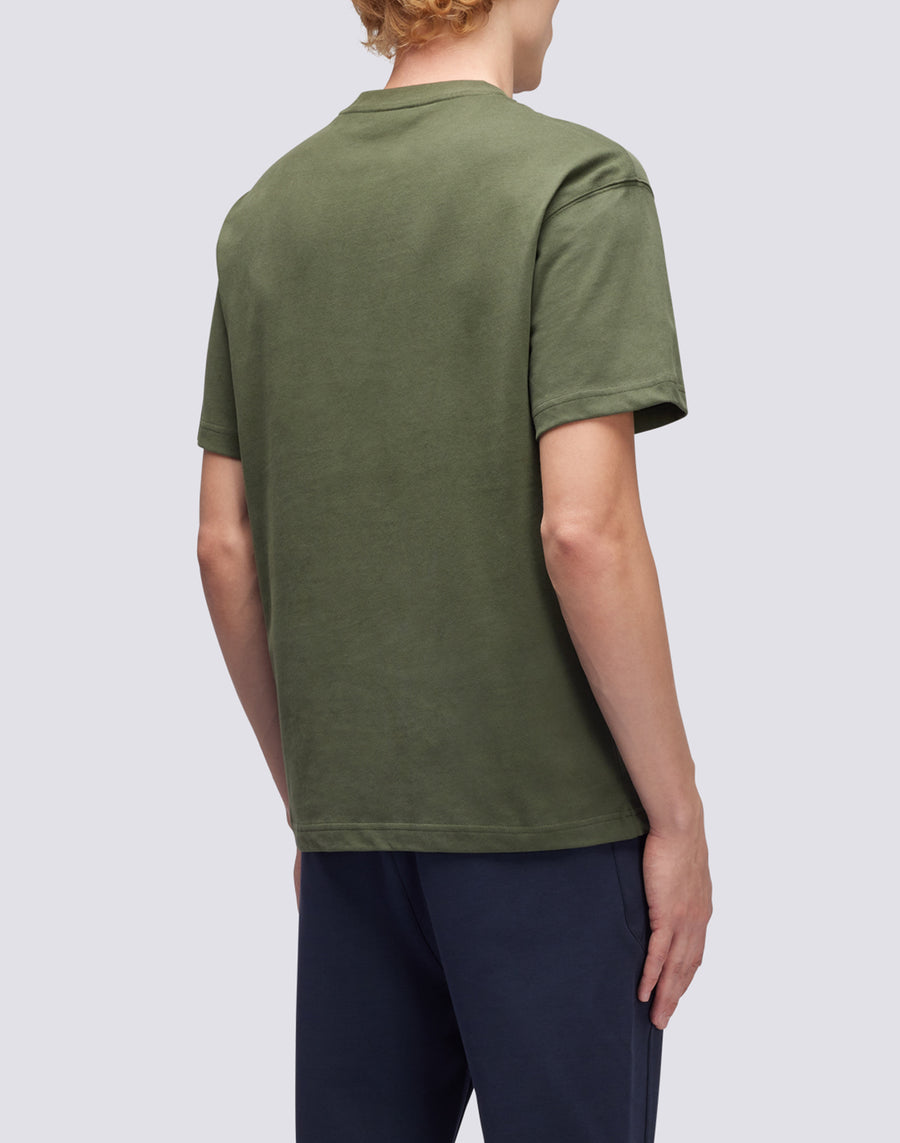 Sundek t-shirt girocollo in cotone con logo M667TEJS700-30201 Economico