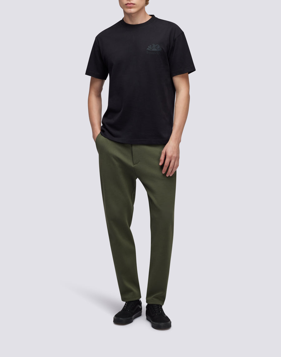 Sundek T-SHIRT GIROCOLLO CON LOGO RICAMATO M170TEJS700-00400 Offerte