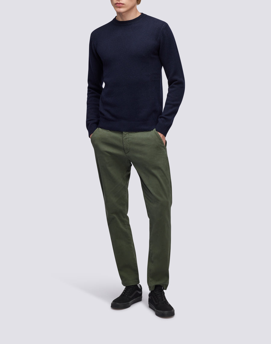 Sundek maglione a girocollo misto cashmere M352KIWS500-00700 Vendite Flash