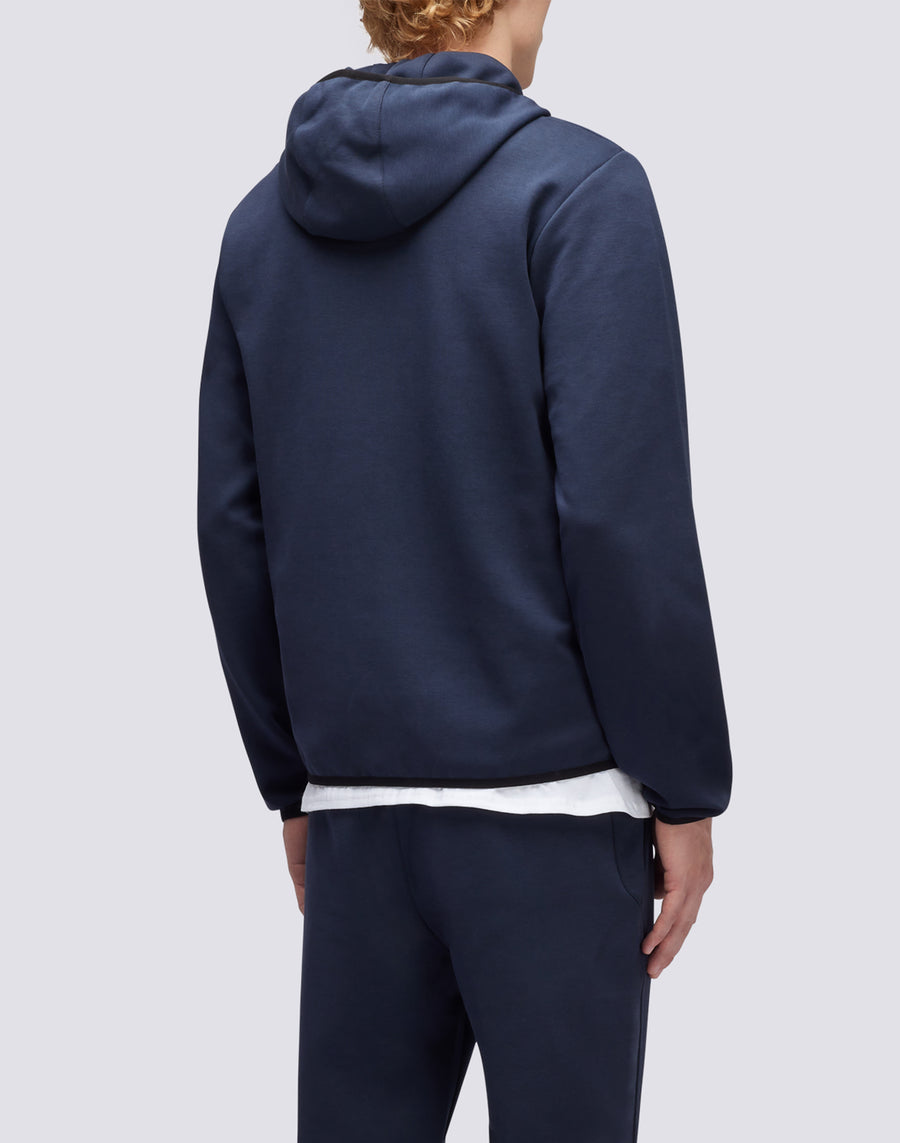 Sundek felpa full zip con cappuccio m411jhil400-00701 Negozio