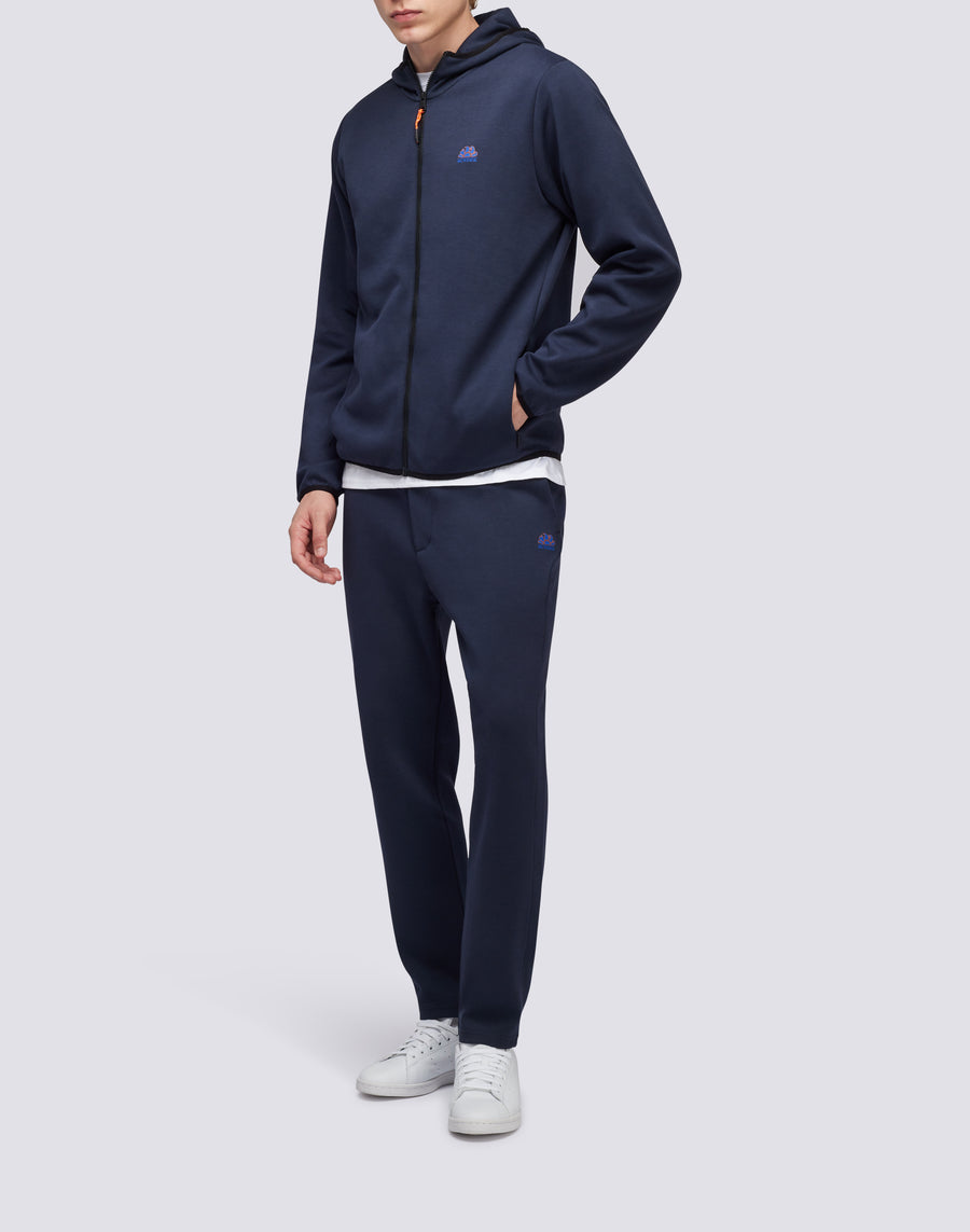 Sundek felpa full zip con cappuccio m411jhil400-00701 Negozio