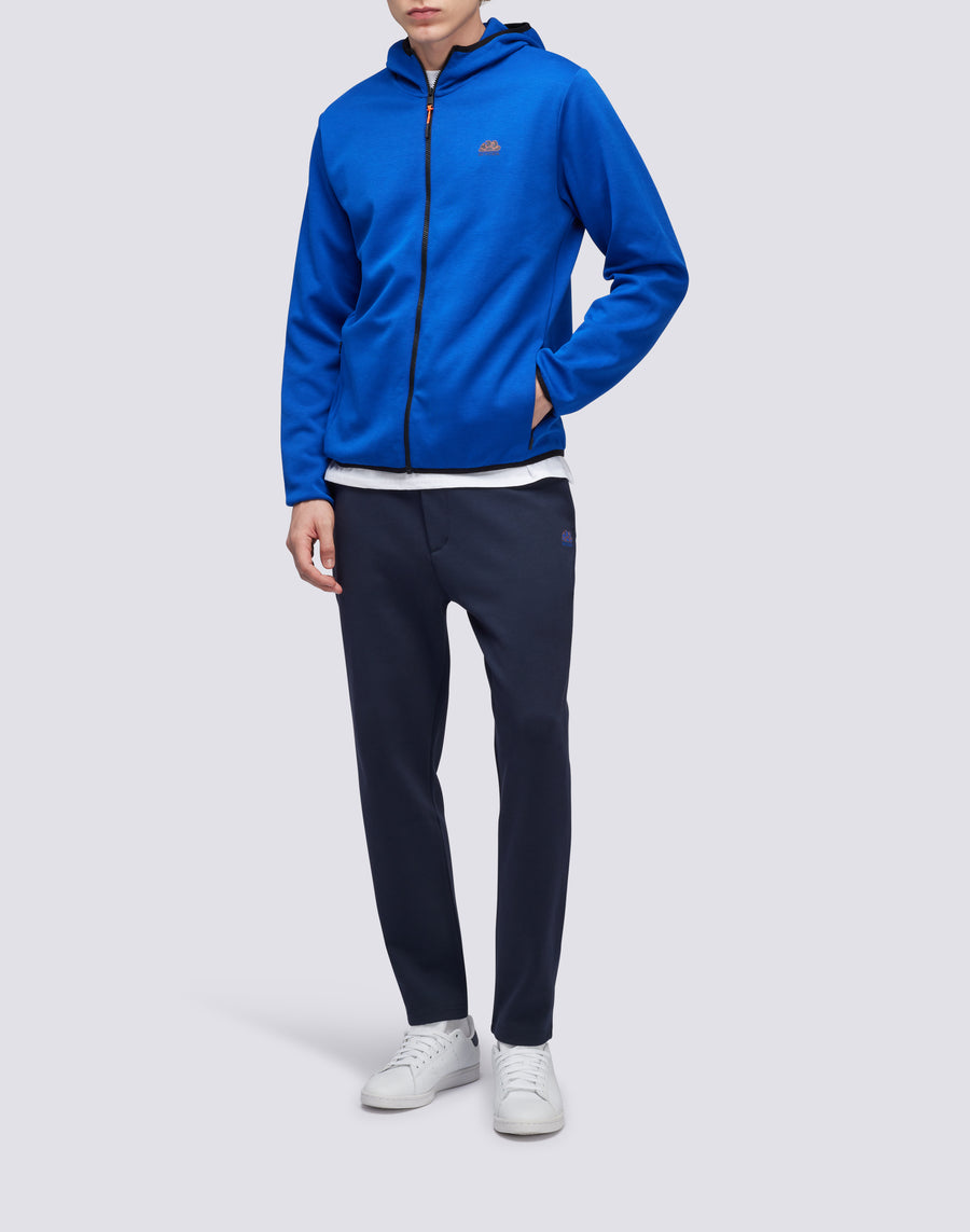 Sundek felpa full zip con cappuccio m411jhil400-00701 In Saldo