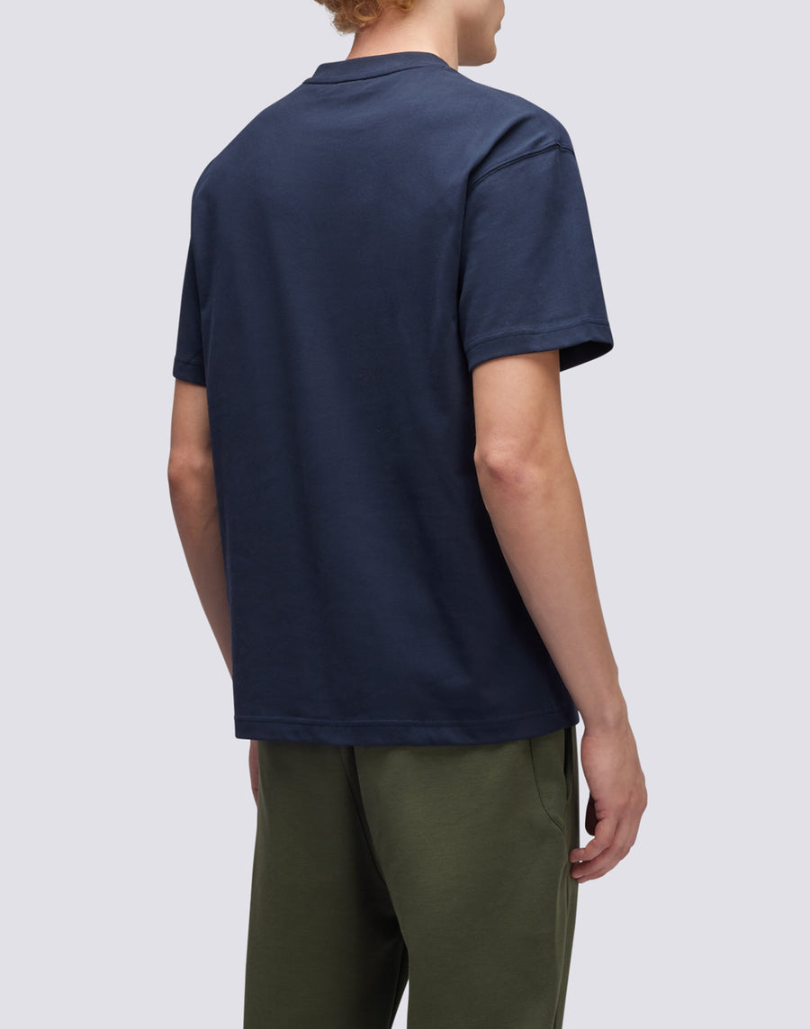 Sundek t-shirt girocollo in cotone con logo M667TEJS700-00701 2025