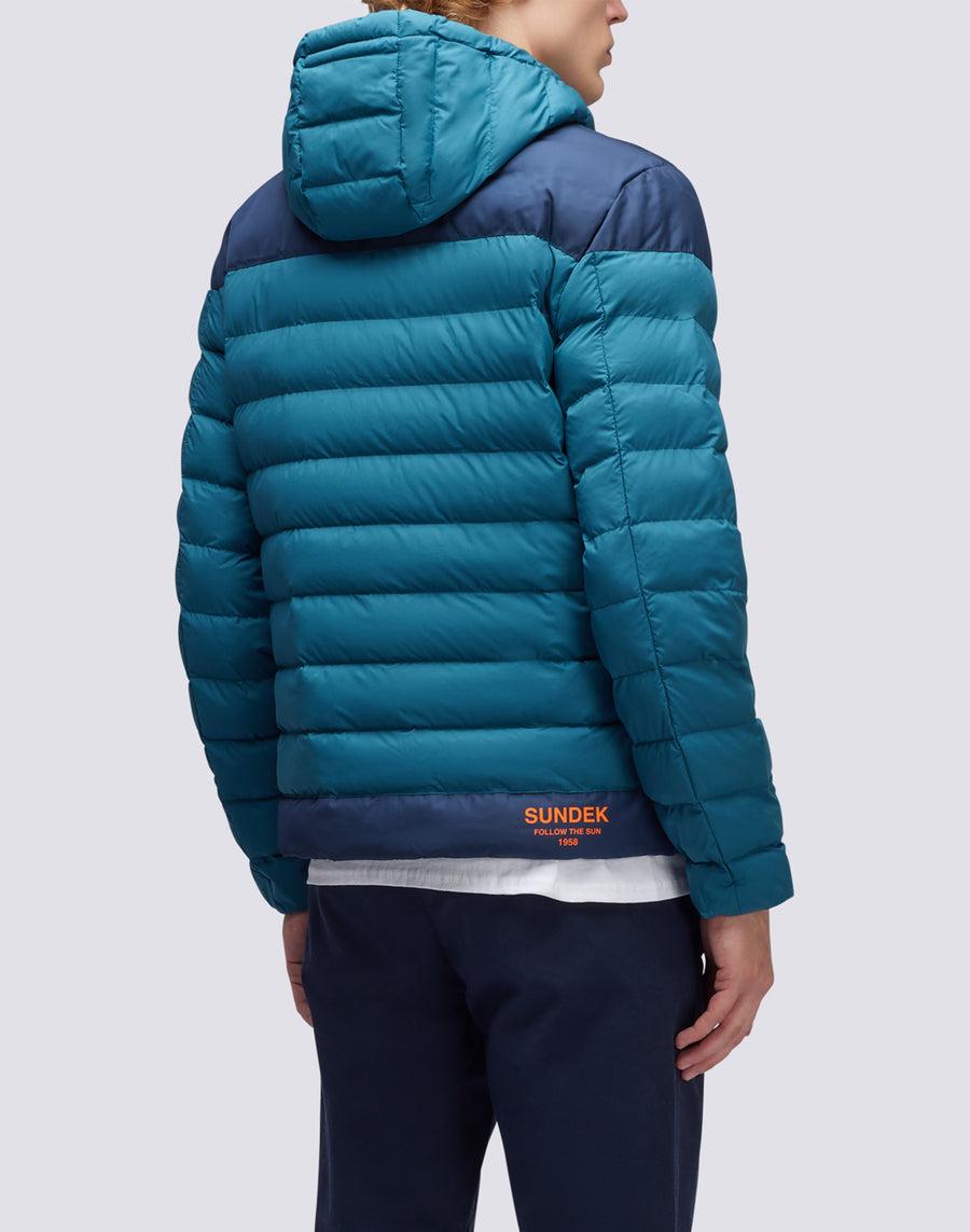 Sundek giacca trapuntata con cappuccio m998jkdp100-93301 Vendita
