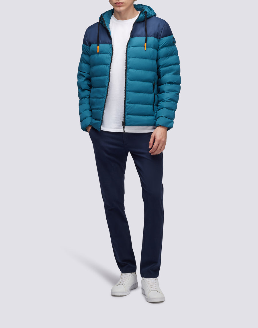 Sundek giacca trapuntata con cappuccio m998jkdp100-93301 Vendita