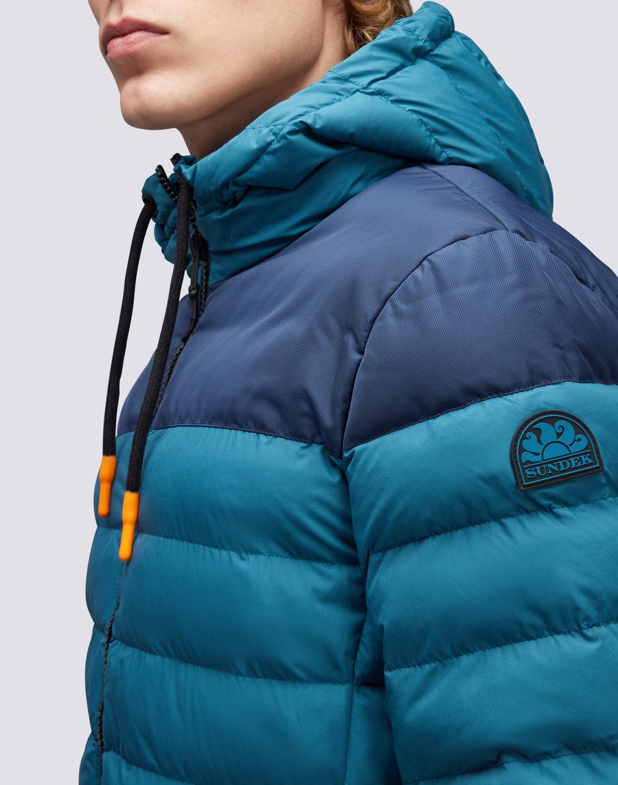 Sundek giacca trapuntata con cappuccio m998jkdp100-93301 Vendita
